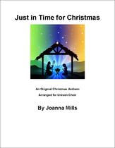 Just in Time for Christmas Unison choral sheet music cover